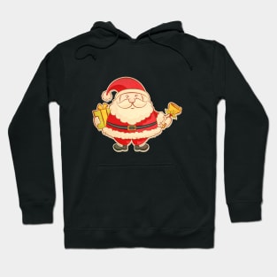 Cartoon Santa Hoodie